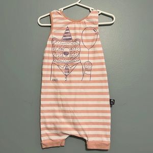 Rags to Raches Birthday Bear Romper